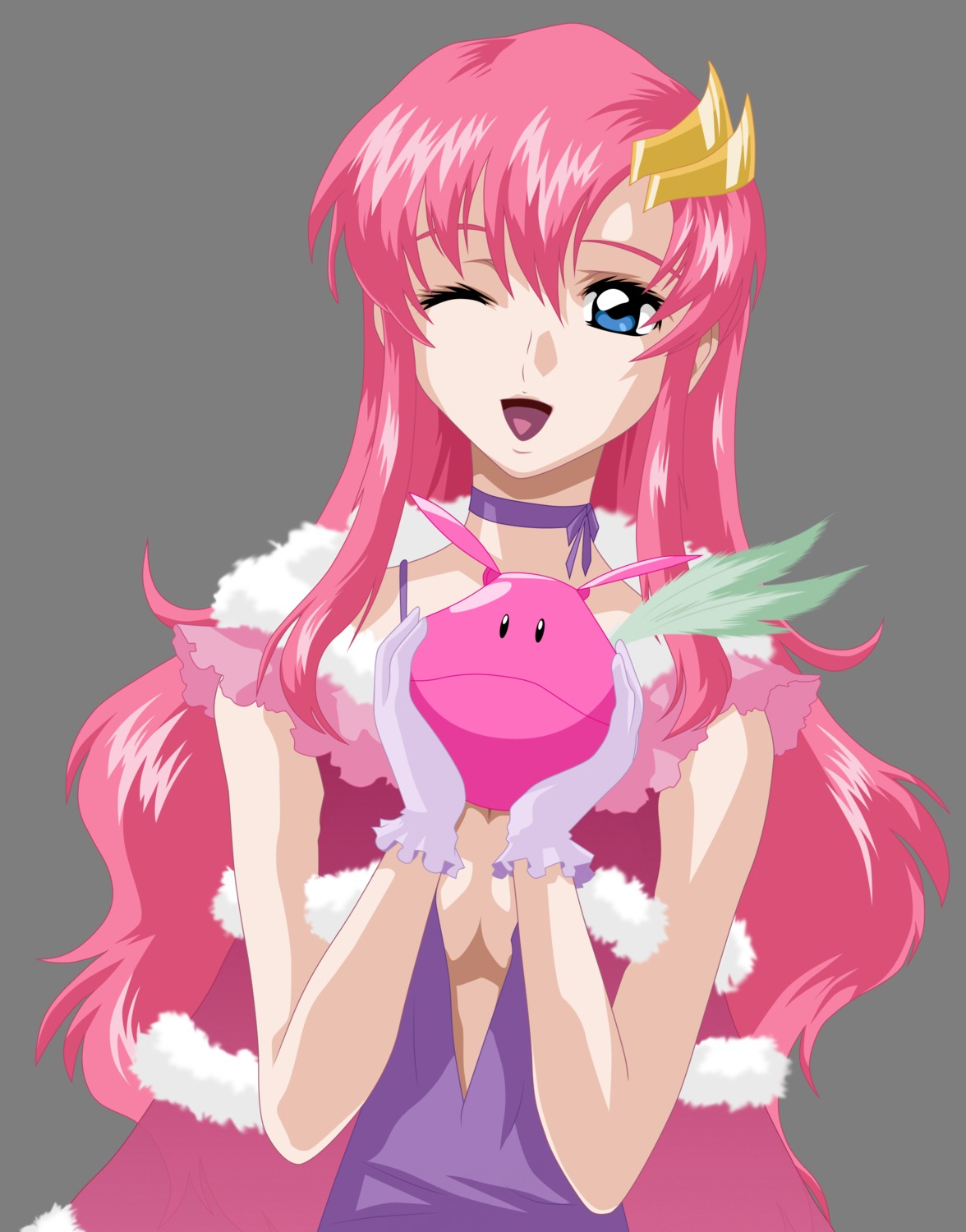 gundam, gundam_seed, haro, lacus_clyne, transparent_png, vector_trace