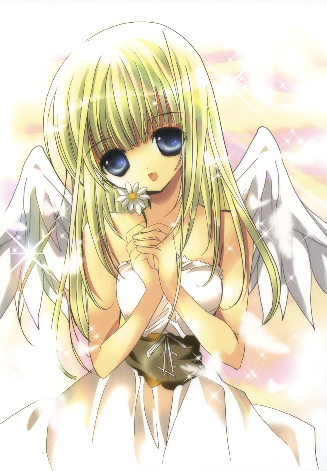 dress, koge_donbo, wings