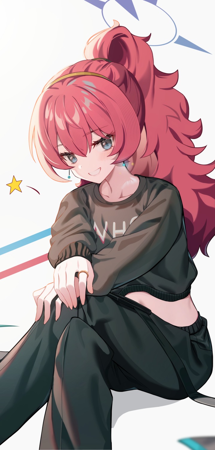 blue_archive, halo, natsume_iroha, sugar_(dndi888), sweater