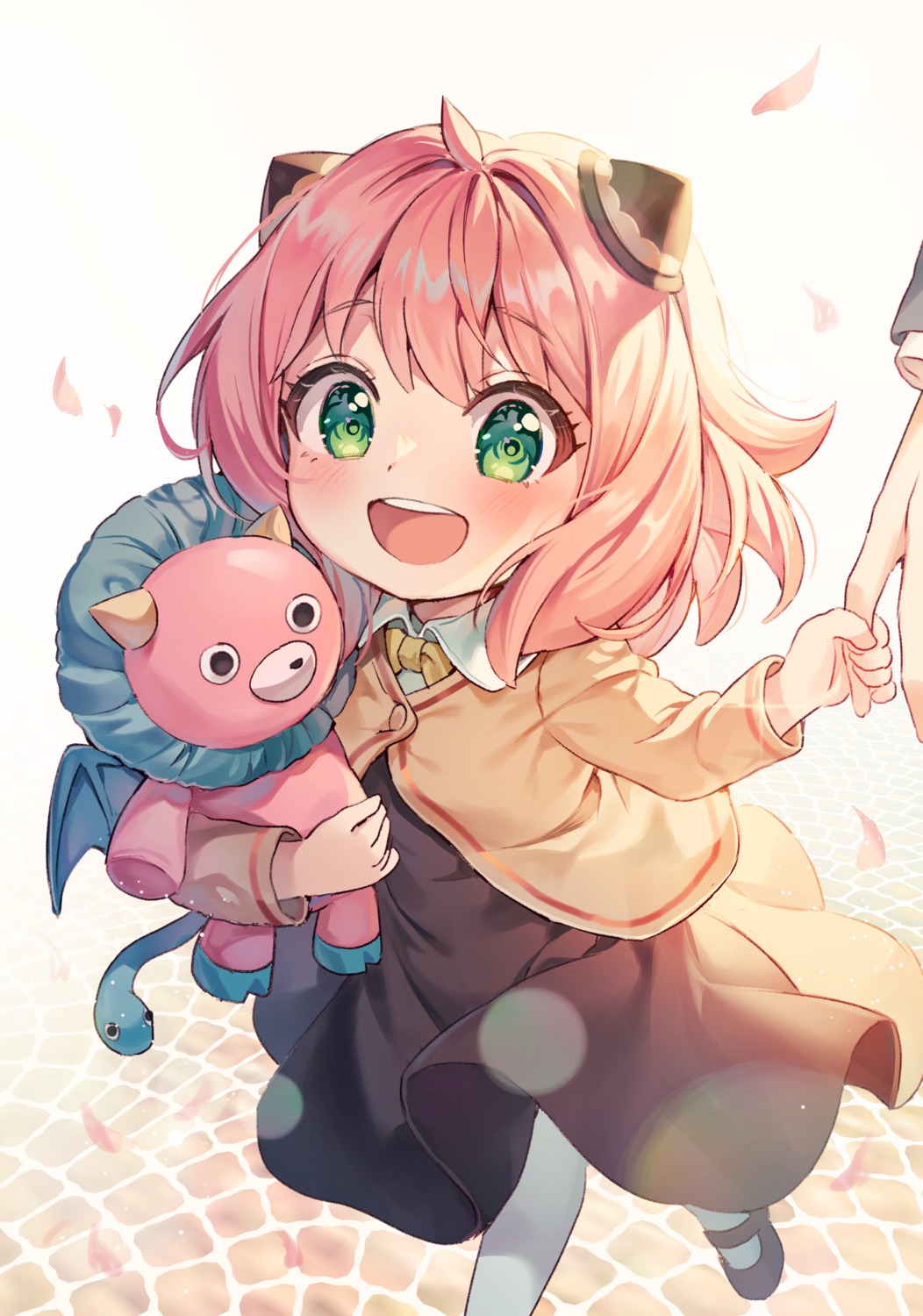 anya_forger, business_suit, dress, loid_forger, pantyhose, pongu, spy_x_family