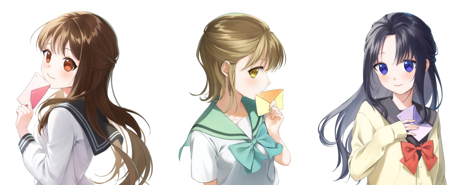 asuka_gin, seifuku, sweater