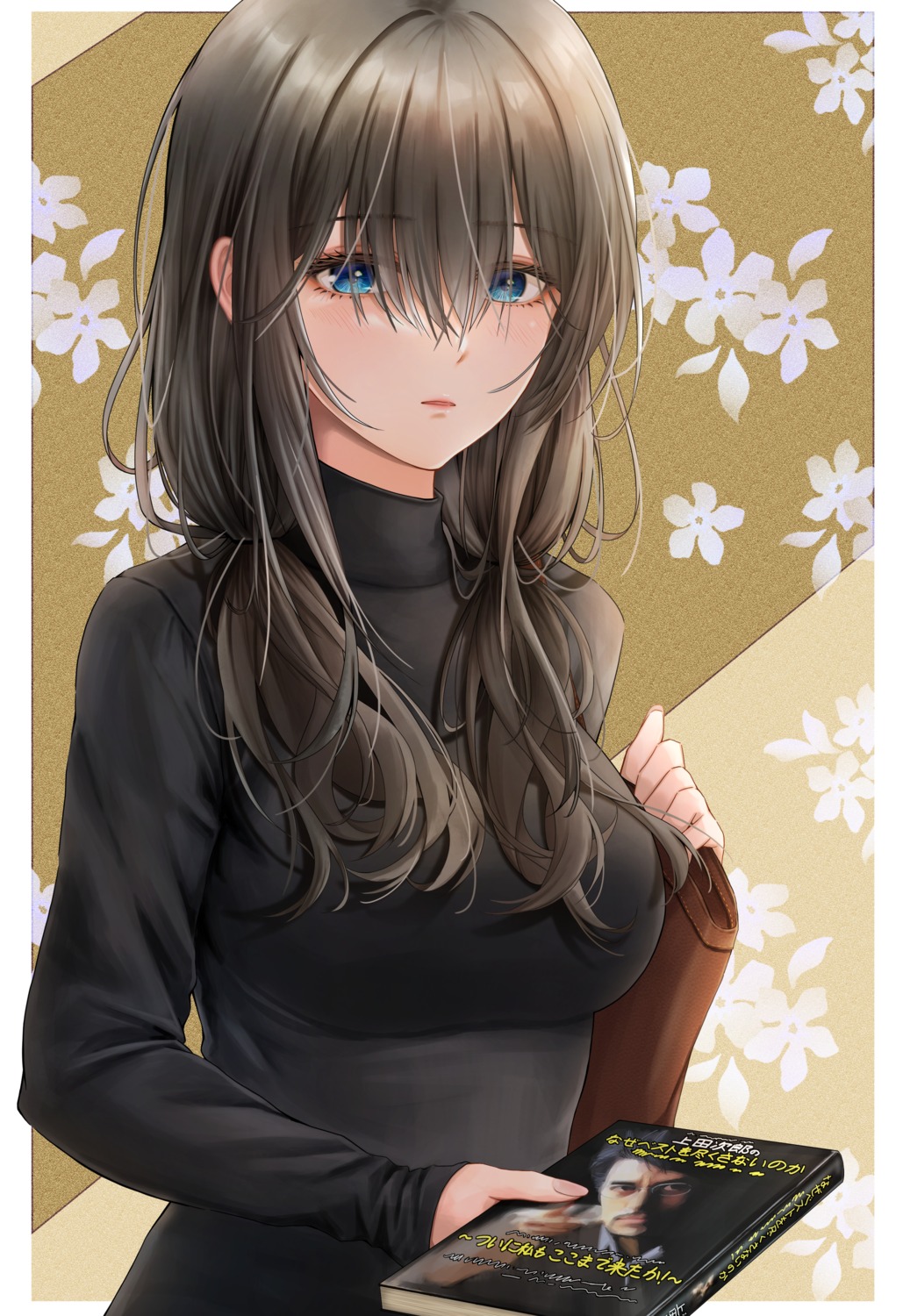 daiko_(dai1974910), dress, sagisawa_fumika, sweater, the_idolm@ster, the_idolm@ster_cinderella_girls