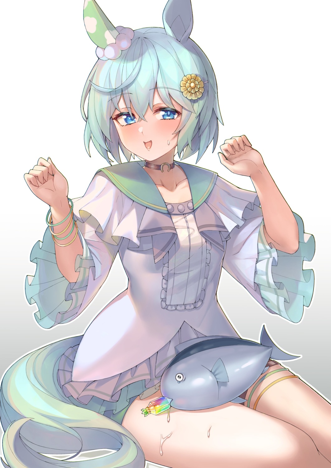 animal_ears, garter, seifuku, seiun_sky_(umamusume), tail, togami_(tobysou526), uma_musume_pretty_derby