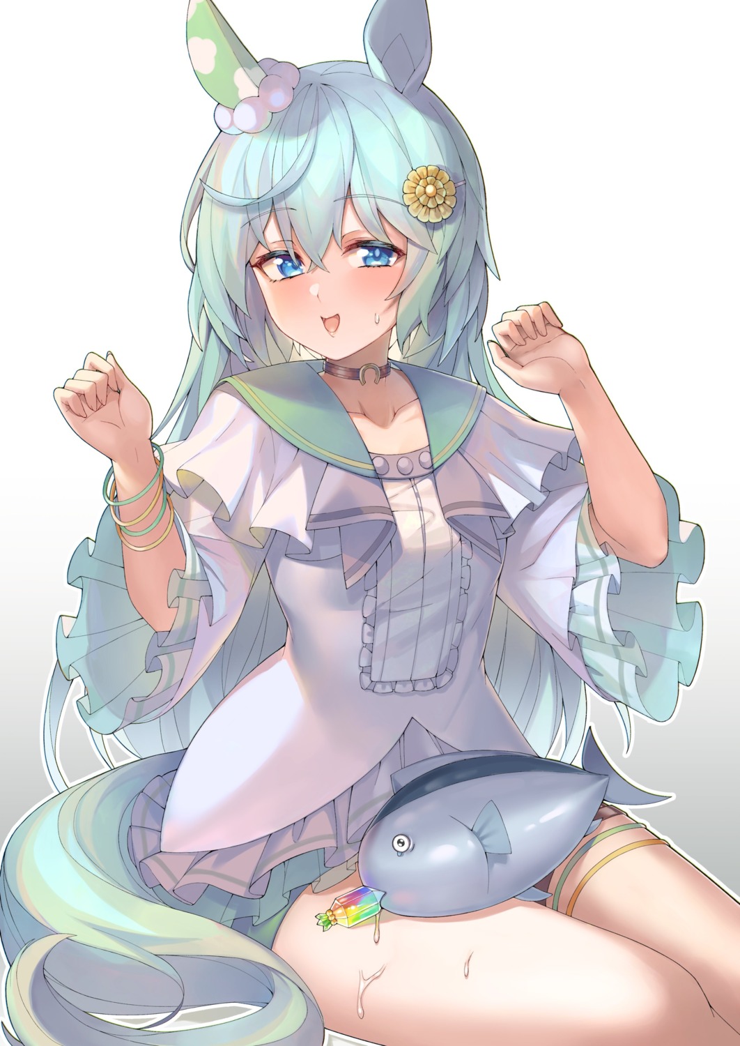 animal_ears, garter, seifuku, seiun_sky_(umamusume), tail, togami_(tobysou526), uma_musume_pretty_derby