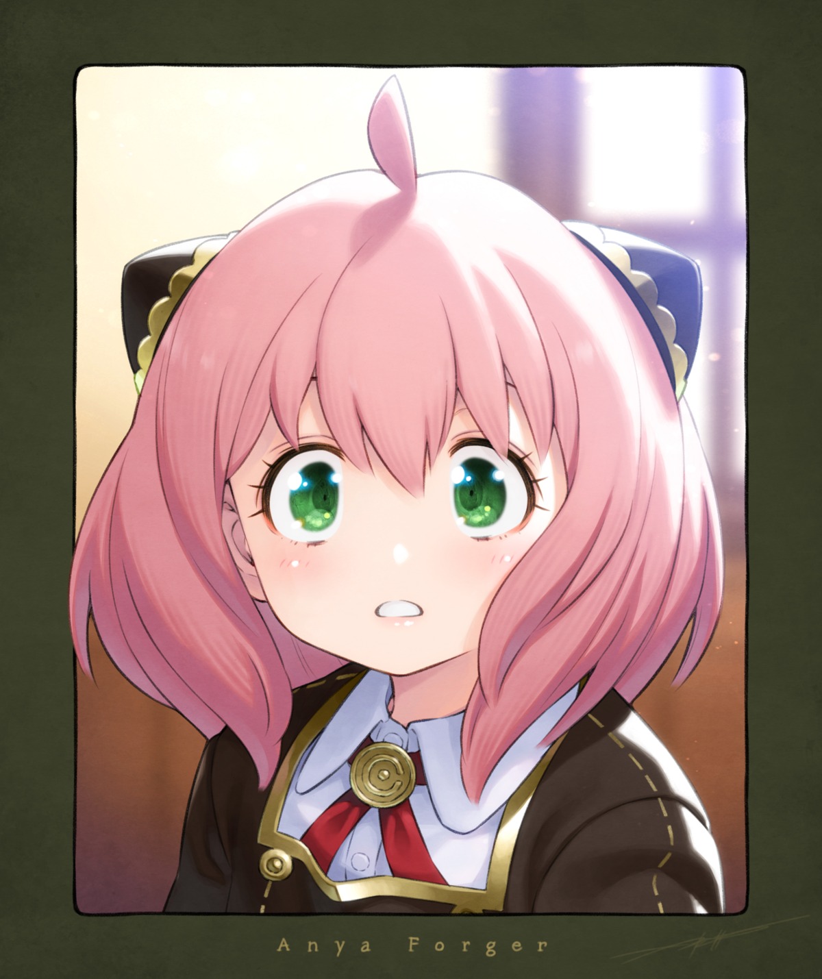 anya_forger, kazuma_muramasa, seifuku, spy_x_family