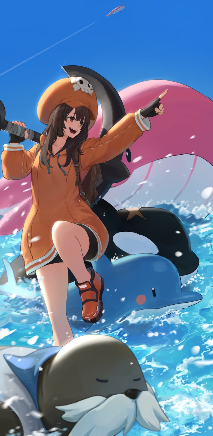 bike_shorts, guilty_gear, may_(guilty_gear), pigone