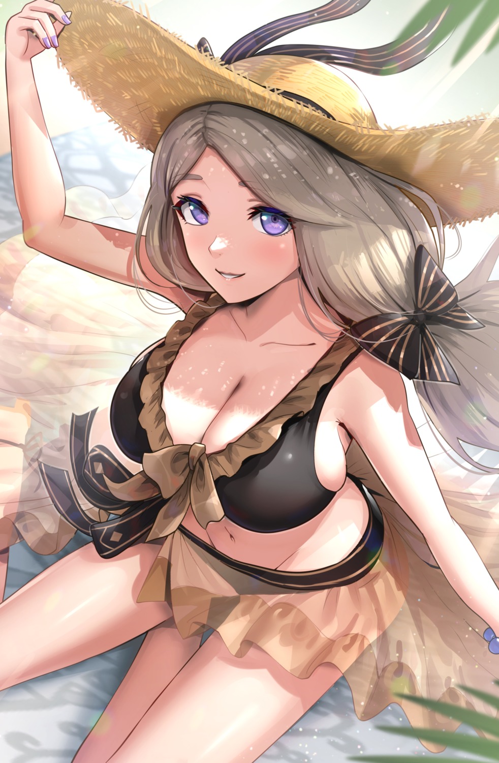 bikini, cleavage, fire_emblem, fire_emblem_three_houses, gonzarez, mercedes_von_martritz, see_through, swimsuits
