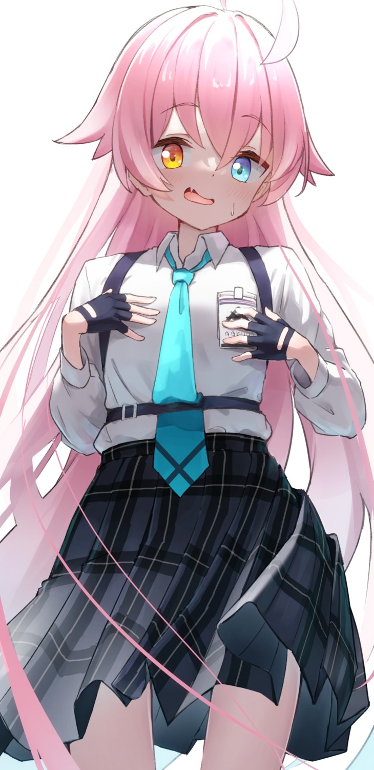 blue_archive, heterochromia, matsushika, seifuku, takanashi_hoshino
