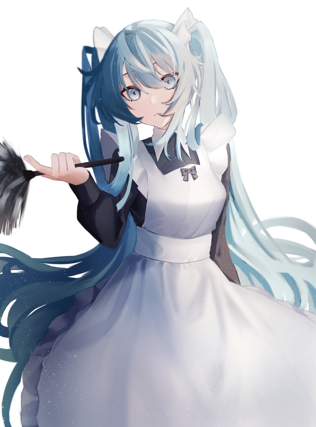 han, hatsune_miku, maid, vocaloid