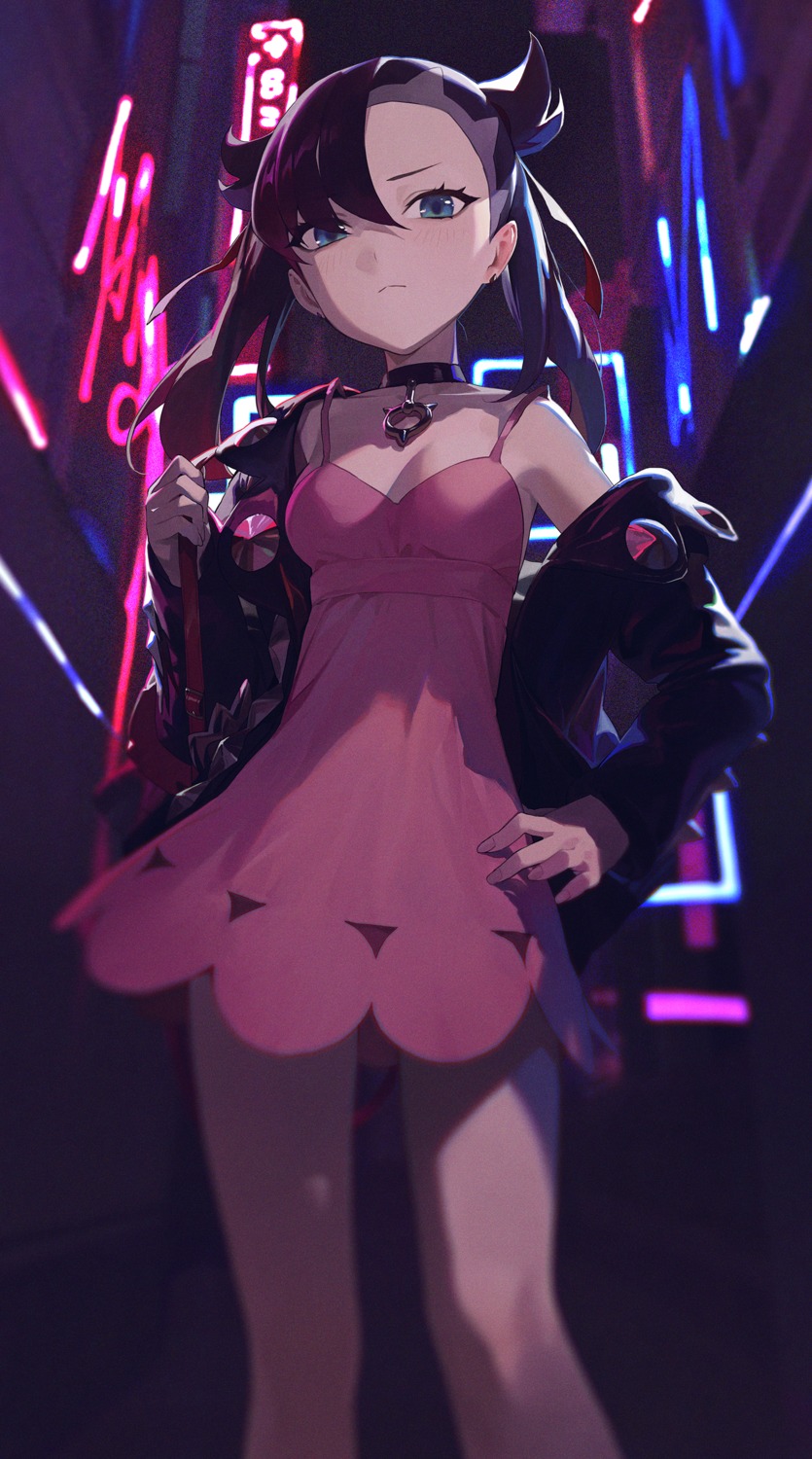 dress, mary_(pokemon), modare, pokemon, pokemon_swsh