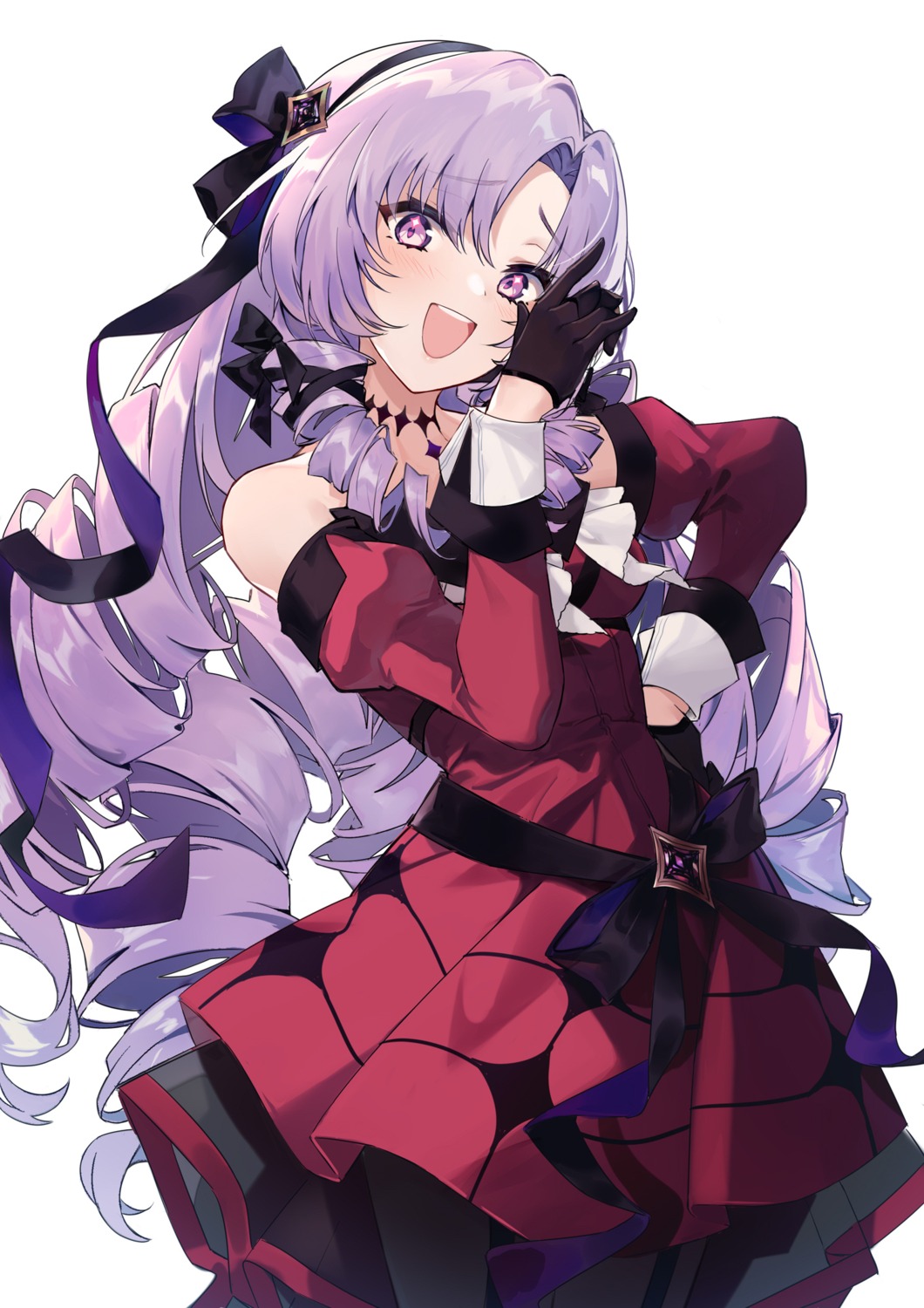 dress, hyakumantenbara_salome, nijisanji, zhong_chai