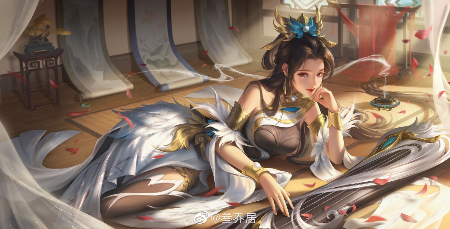 asian_clothes, mi_hou_jun, q3q_studio, thighhighs, watermark