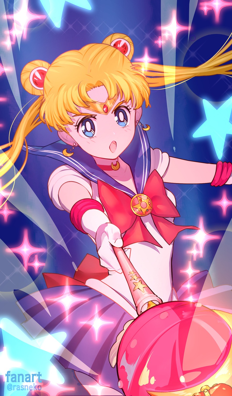 bishoujo_senshi_sailor_moon, rasneko, seifuku, tsukino_usagi, weapon