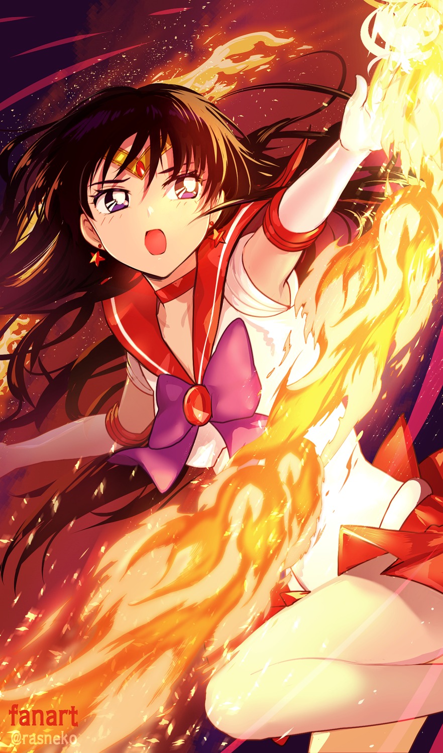 bishoujo_senshi_sailor_moon, hino_rei, rasneko, seifuku