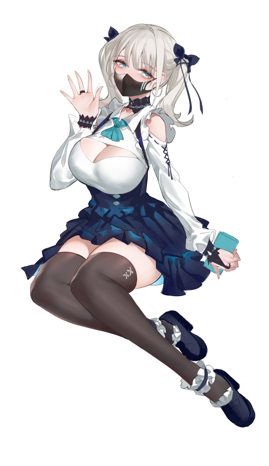 dress, horz, thighhighs