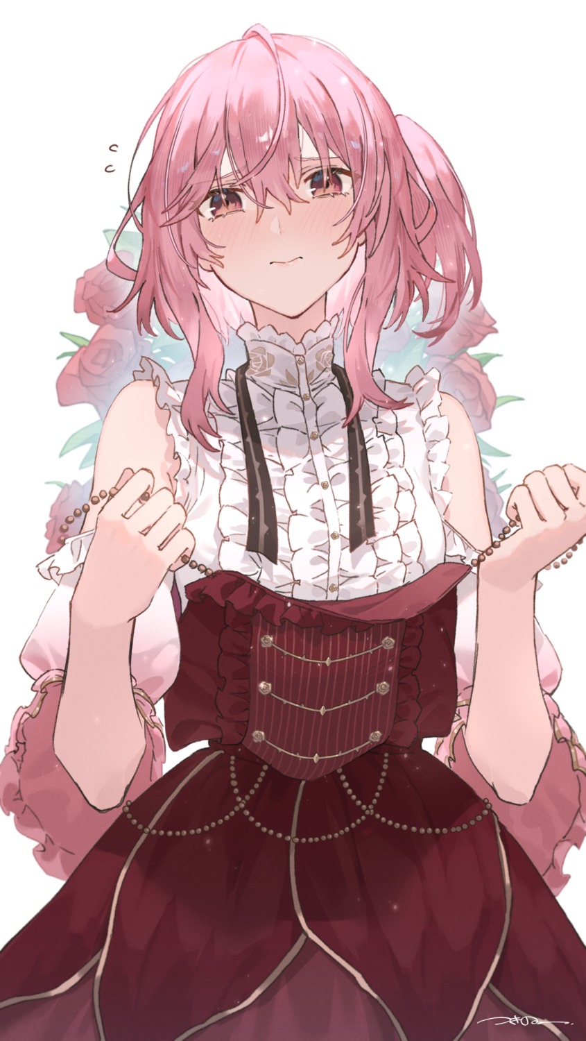 nijisanji, nijisanji_en, rosemi_lovelock, tsukino_(nakajimaseiki), undressing
