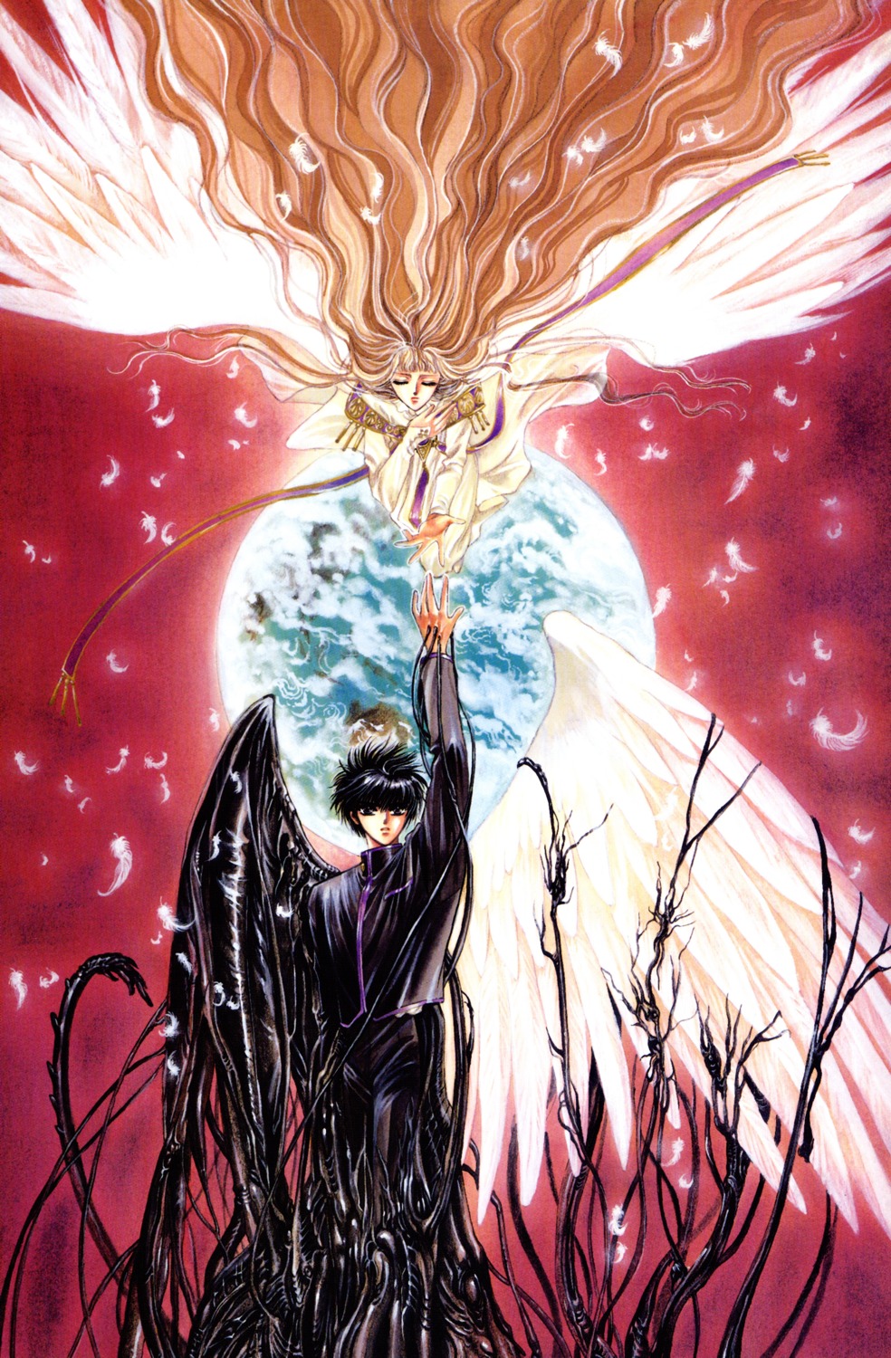 clamp, monou_kotori, shirou_kamui, x