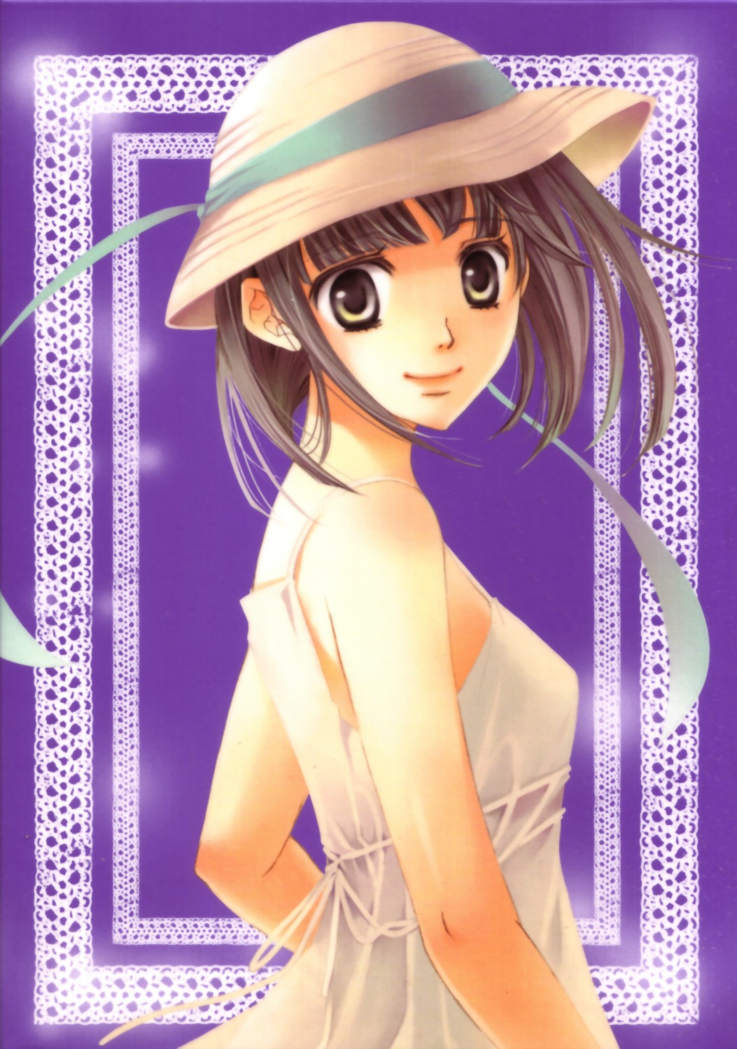 dress, hibiki_reine, maria-sama_ga_miteru, nijou_noriko, summer_dress