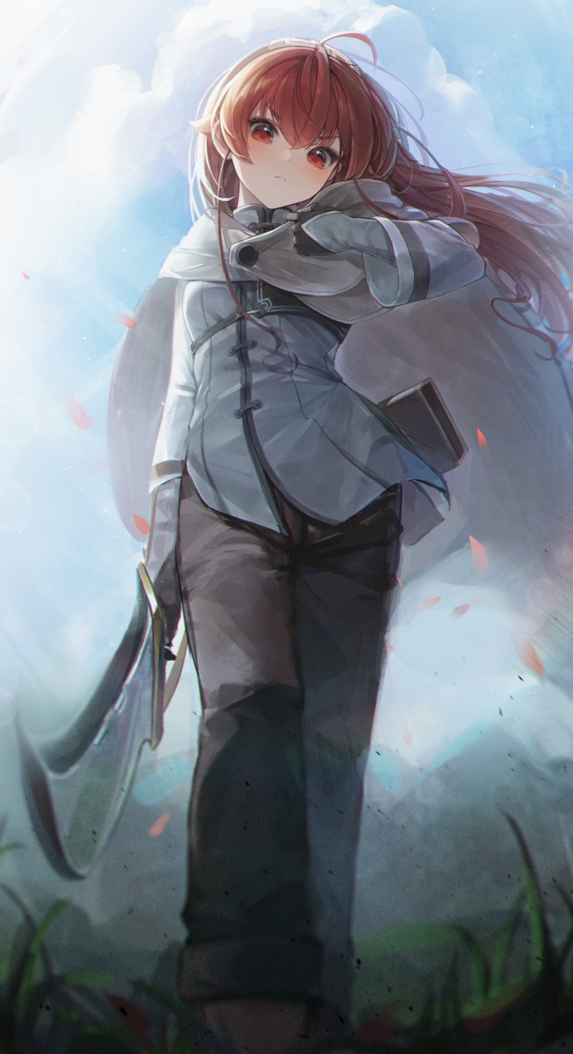eris_boreas_greyrat, lunia_(artist), mushoku_tensei, weapon