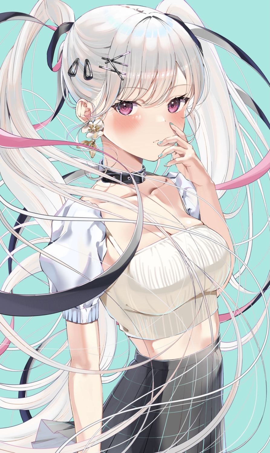 bochibochi_(gyuuniku_6000), cleavage