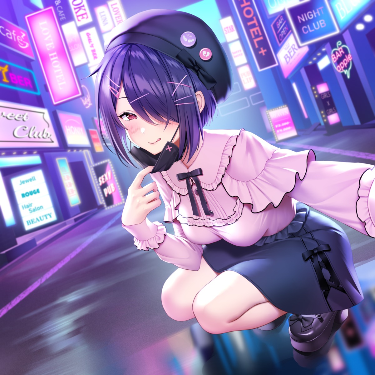 aogiri_koukou, otodama_tamako, re:shimashima, selfie