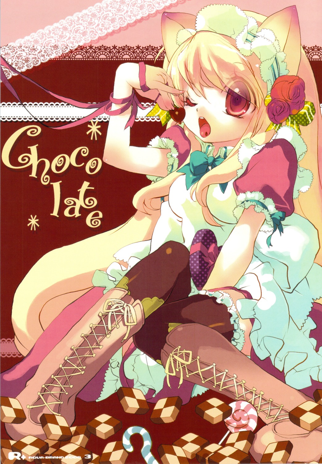 animal_ears, aqua_brand, fixme, sagano_aoi, stitchme, thighhighs