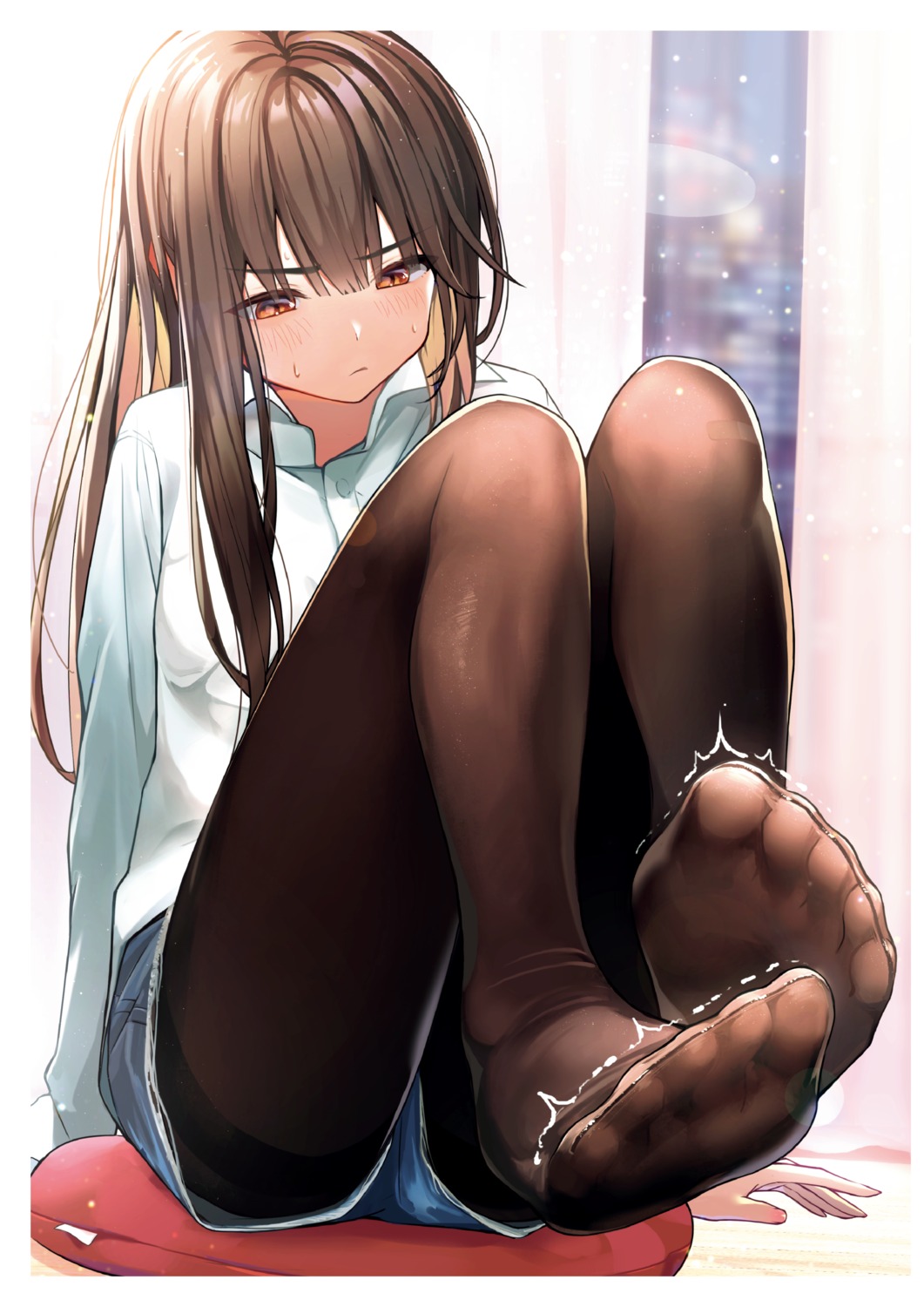 digital_version, feet, kagawa_ichigo, pantyhose