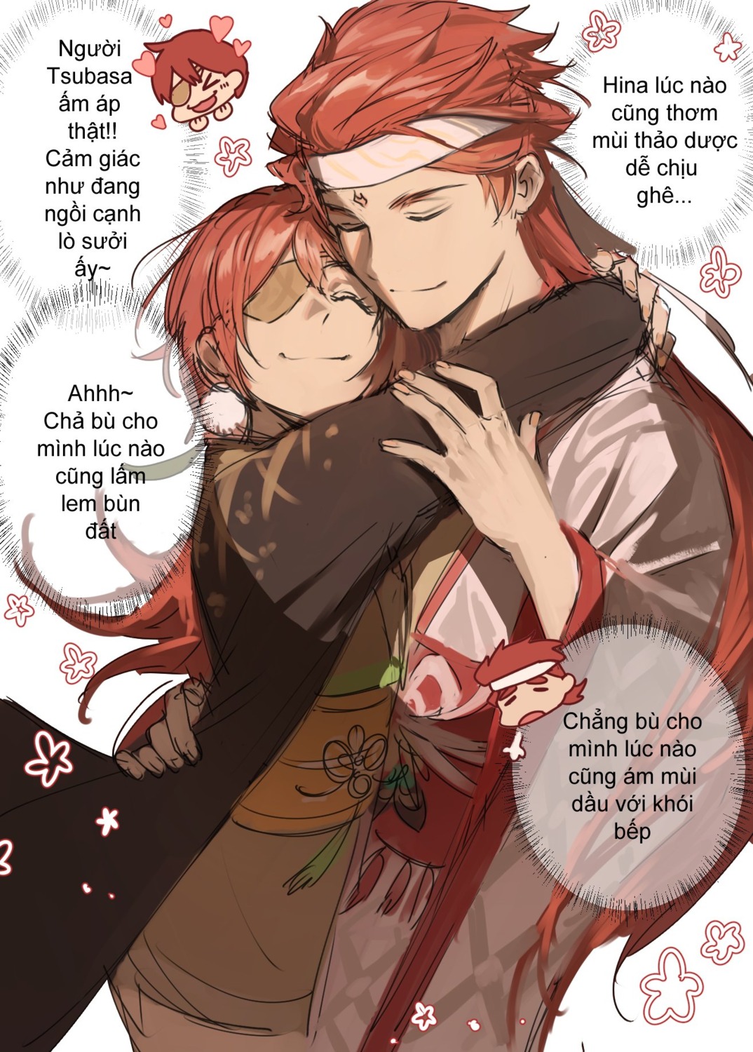eyepatch, hanny_(uirusu_chan), hina_(hanny), japanese_clothes, kimono, onmyouji, shokurei, sketch