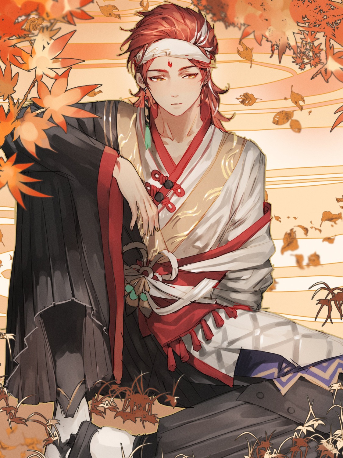 hanny_(uirusu_chan), japanese_clothes, male, onmyouji, shokurei