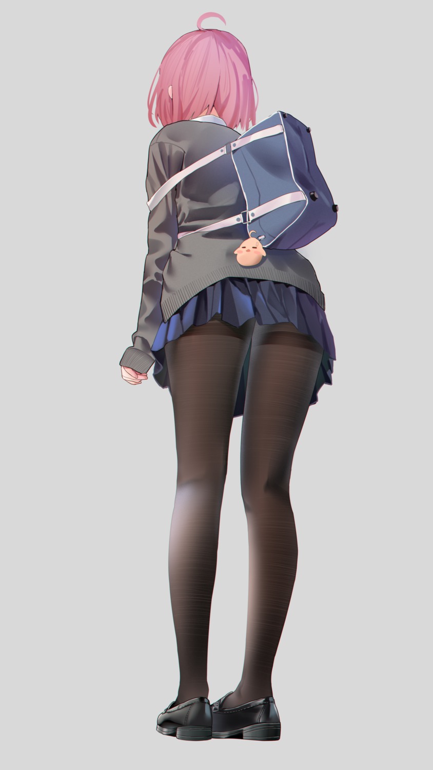 ass, cv-3_(dejiajia), pantyhose, seifuku, sweater