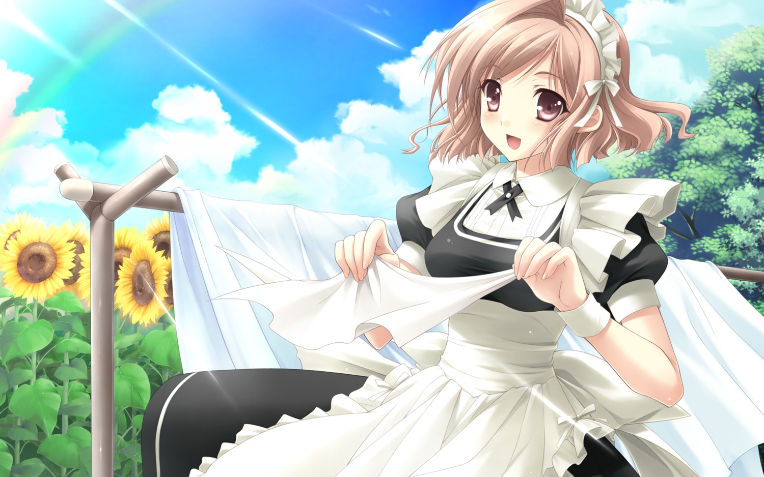 higa_yukari, maid, nogisaka_motoka, wallpaper, yosuga_no_sora