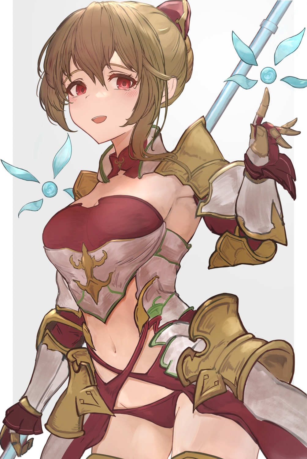 armor, asaikeu, bikini_armor, granblue_fantasy, vira_(granblue_fantasy), weapon