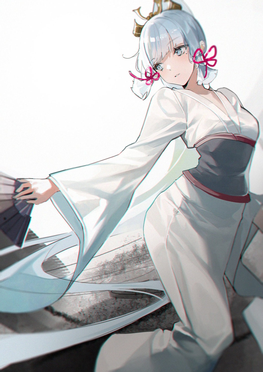 genshin_impact, kamisato_ayaka, kimono, retty2706
