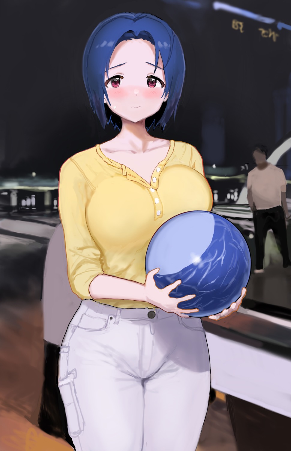 hitodama_(madatohi), miura_azusa, the_idolm@ster