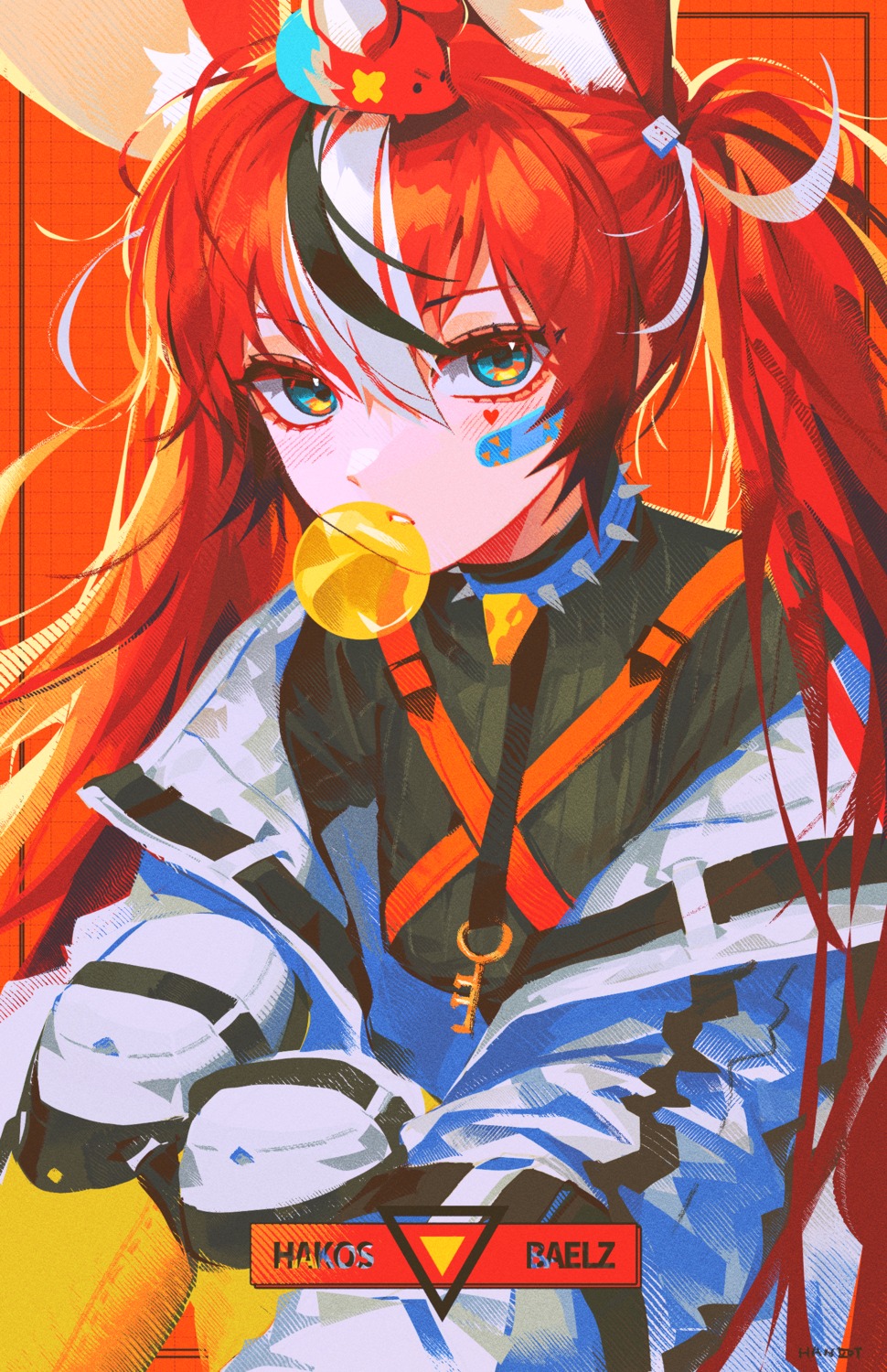 animal_ears, hakos_baelz, handot_(d_yot_), hololive, hololive_english