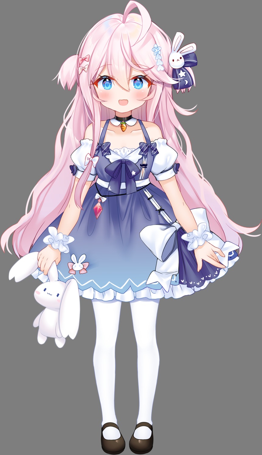 dress, hecha, pantyhose, ruri_(vtuber), transparent_png