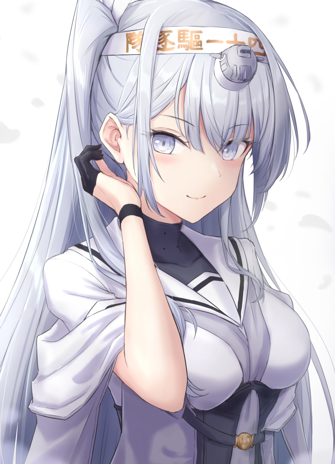 fuyutsuki_(kancolle), kantai_collection, monoku, seifuku