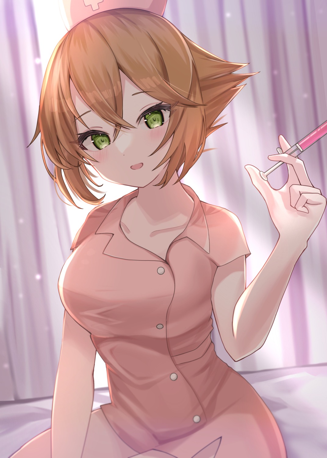 kantai_collection, mutsu_(kancolle), nurse, yoshino_(mfmfpng)