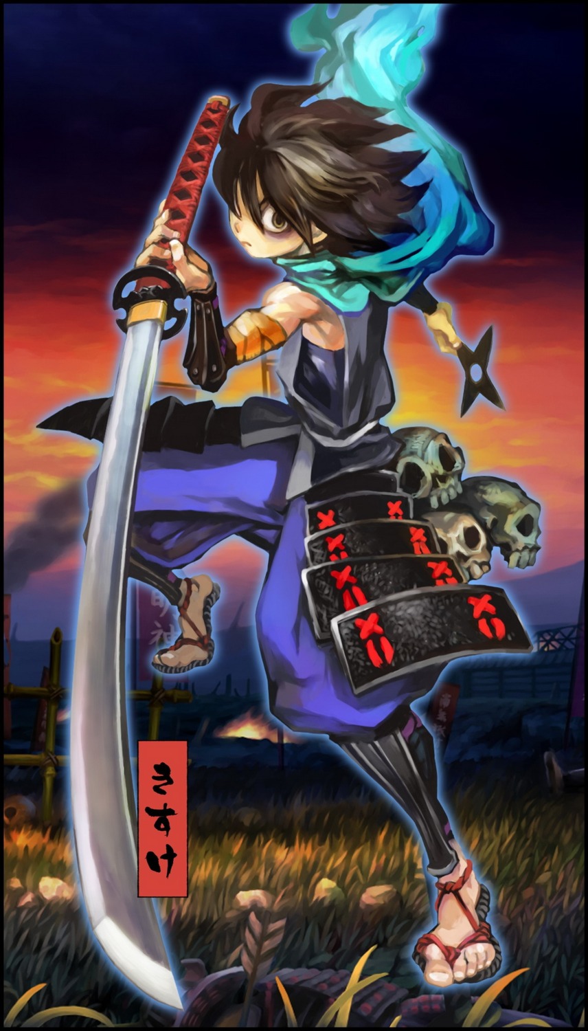 george_kamitani, kisuke, male, oboro_muramasa