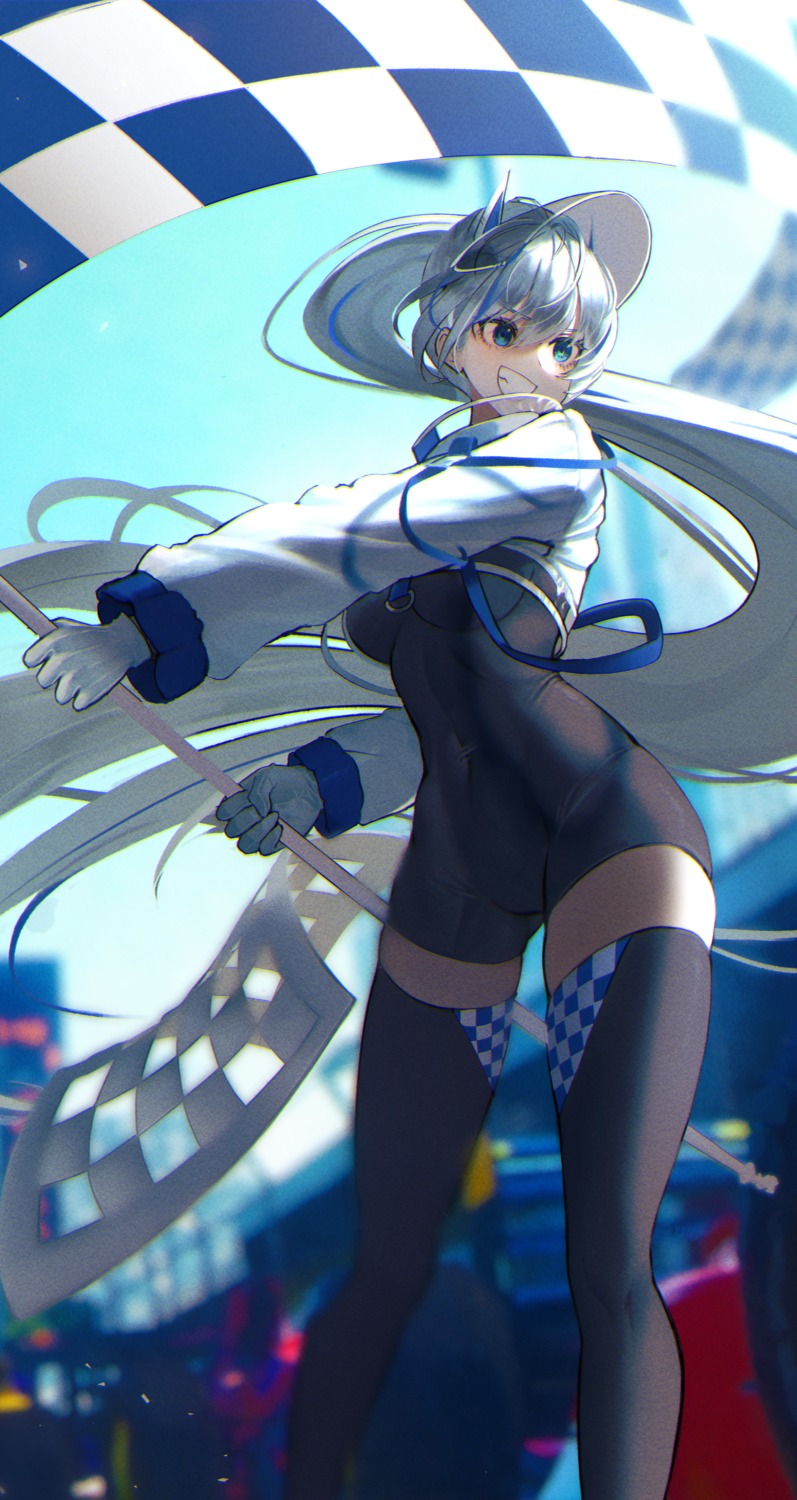 bodysuit, kkkk_(laa2973), thighhighs