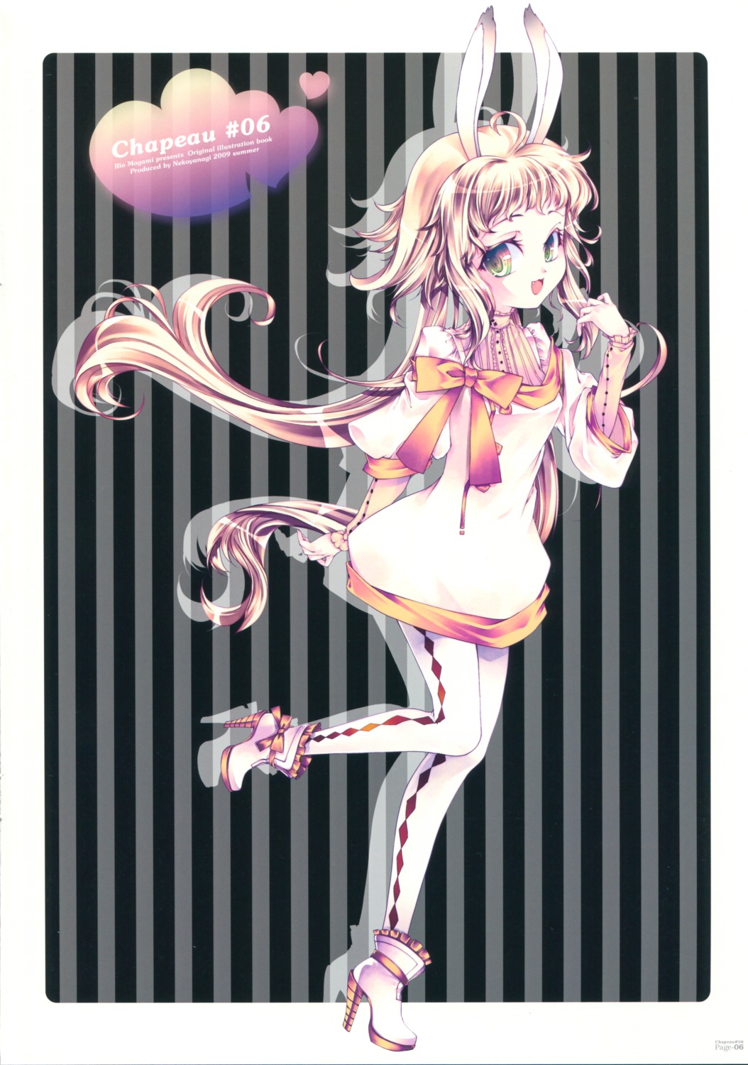 animal_ears, dress, mogami_rio, nekoyanagi