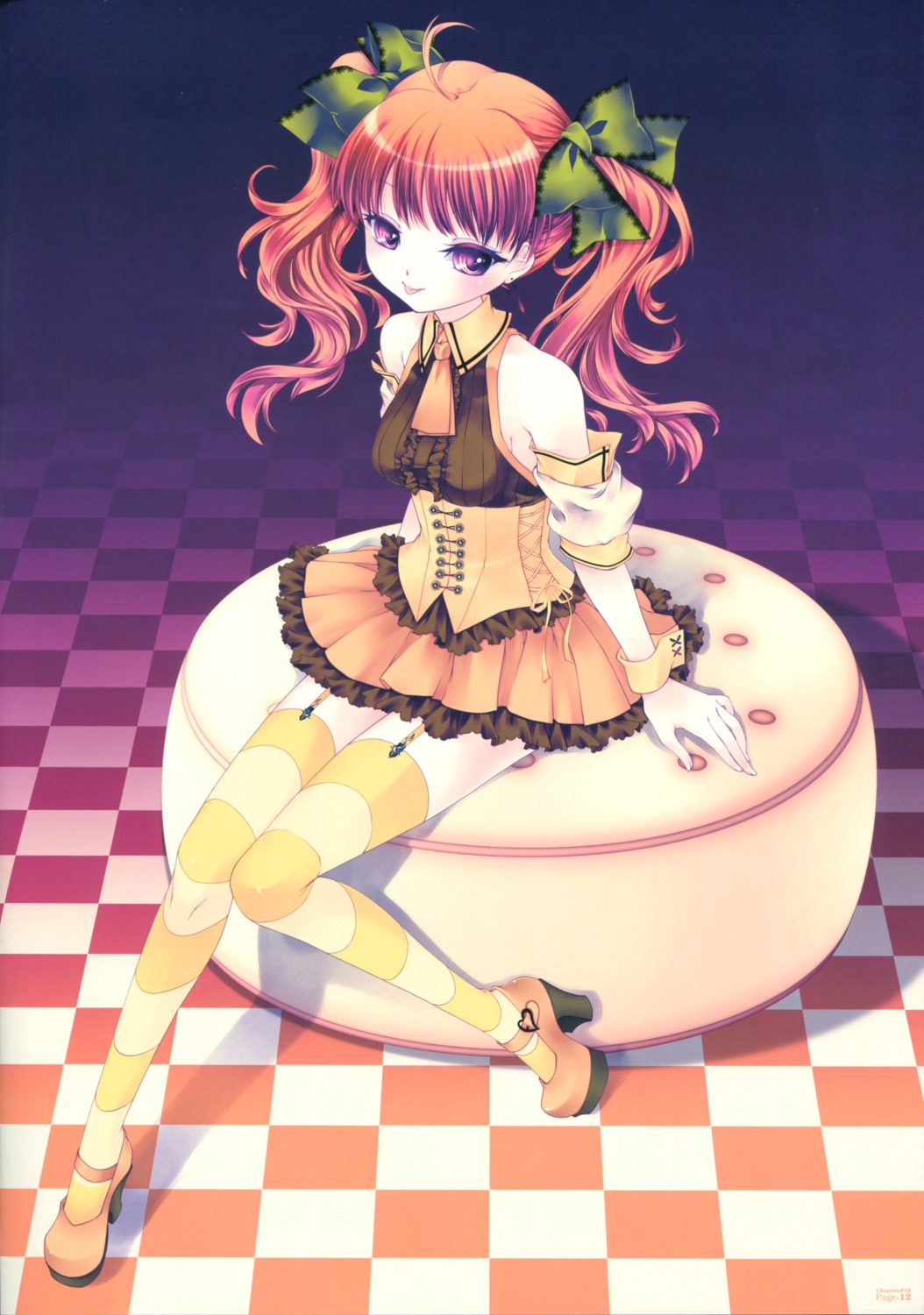 dress, mogami_rio, nekoyanagi, thighhighs