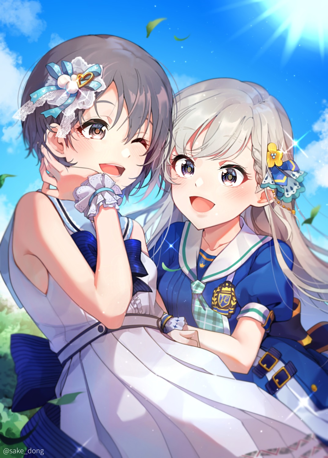 hisakawa_hayate, otokura_yuuki, sake_dong, seifuku, the_idolm@ster, the_idolm@ster_cinderella_girls