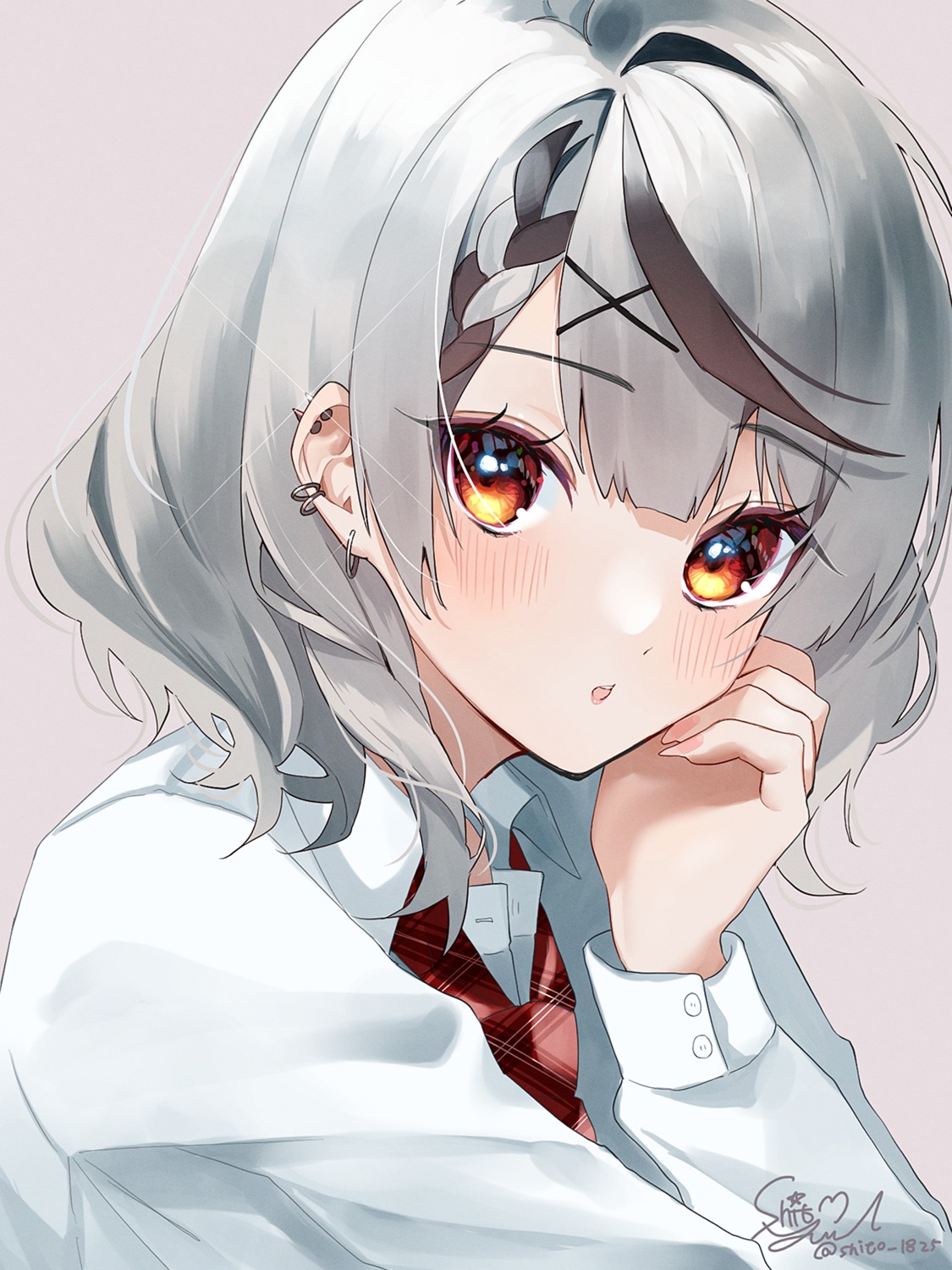 hololive, sakamata_chloe, seifuku, shito_yui