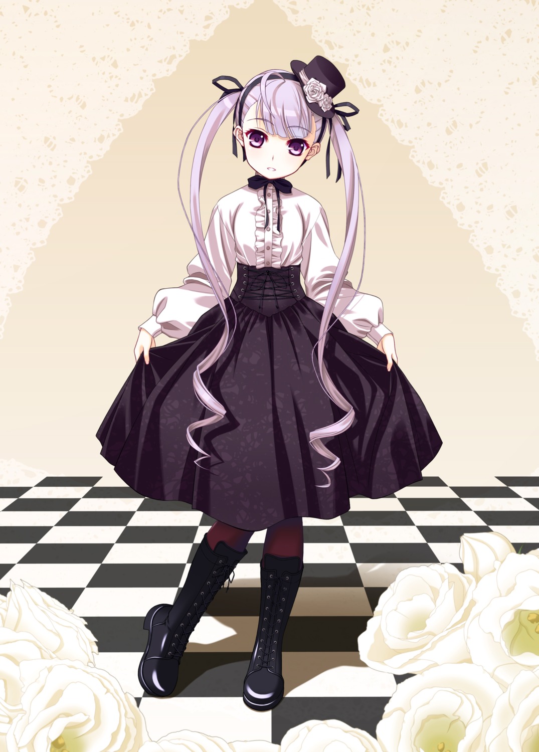 busou_shinki, dress, hatuka, lolita_fashion, pantyhose, yda
