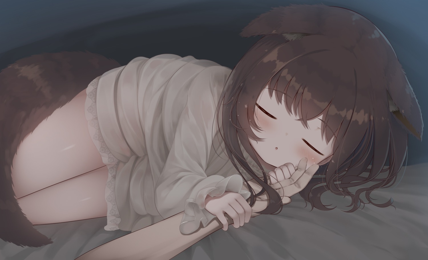 animal_ears, dress, psyche3313, tail