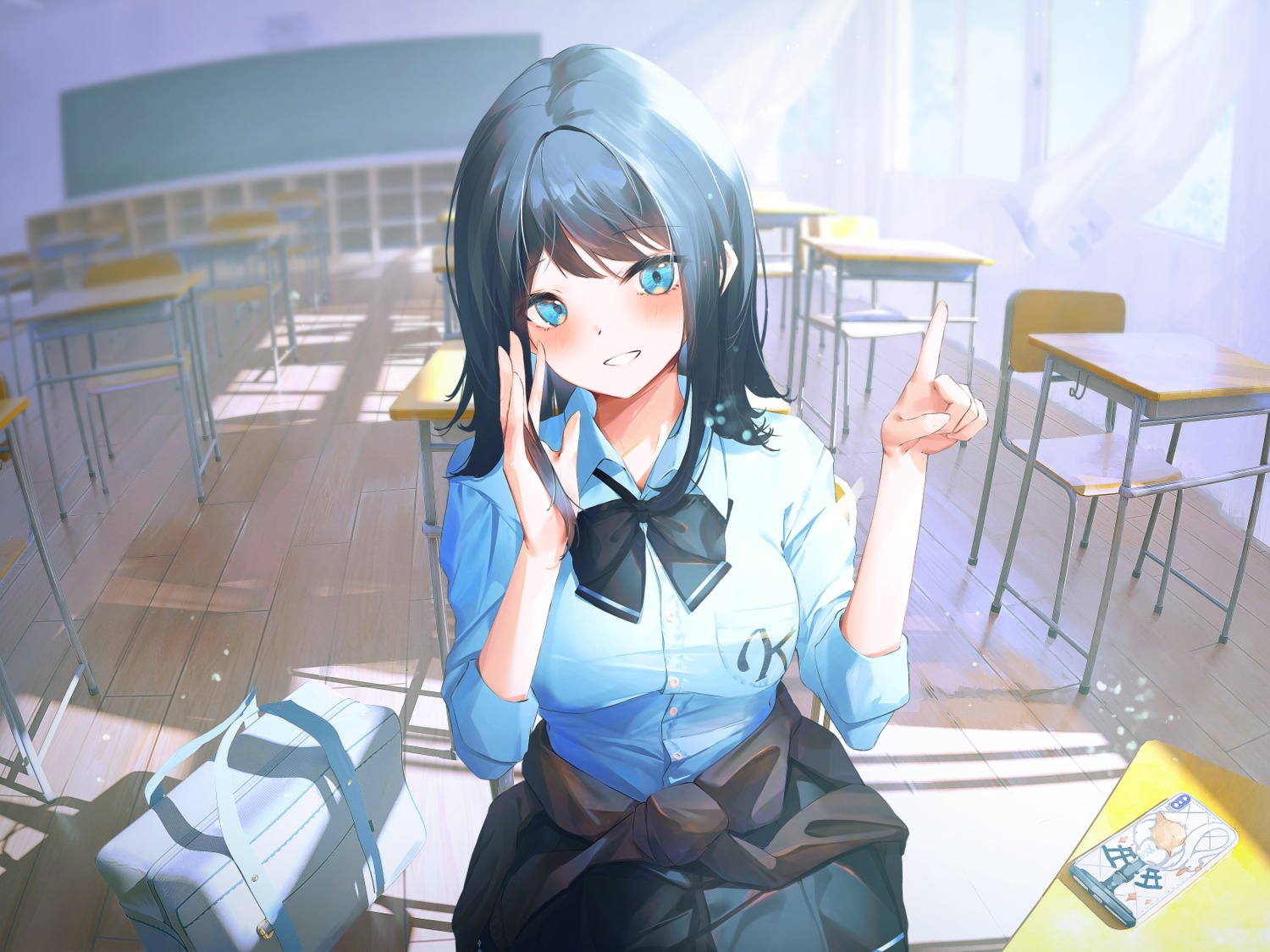 ka11_ca, seifuku, sweater