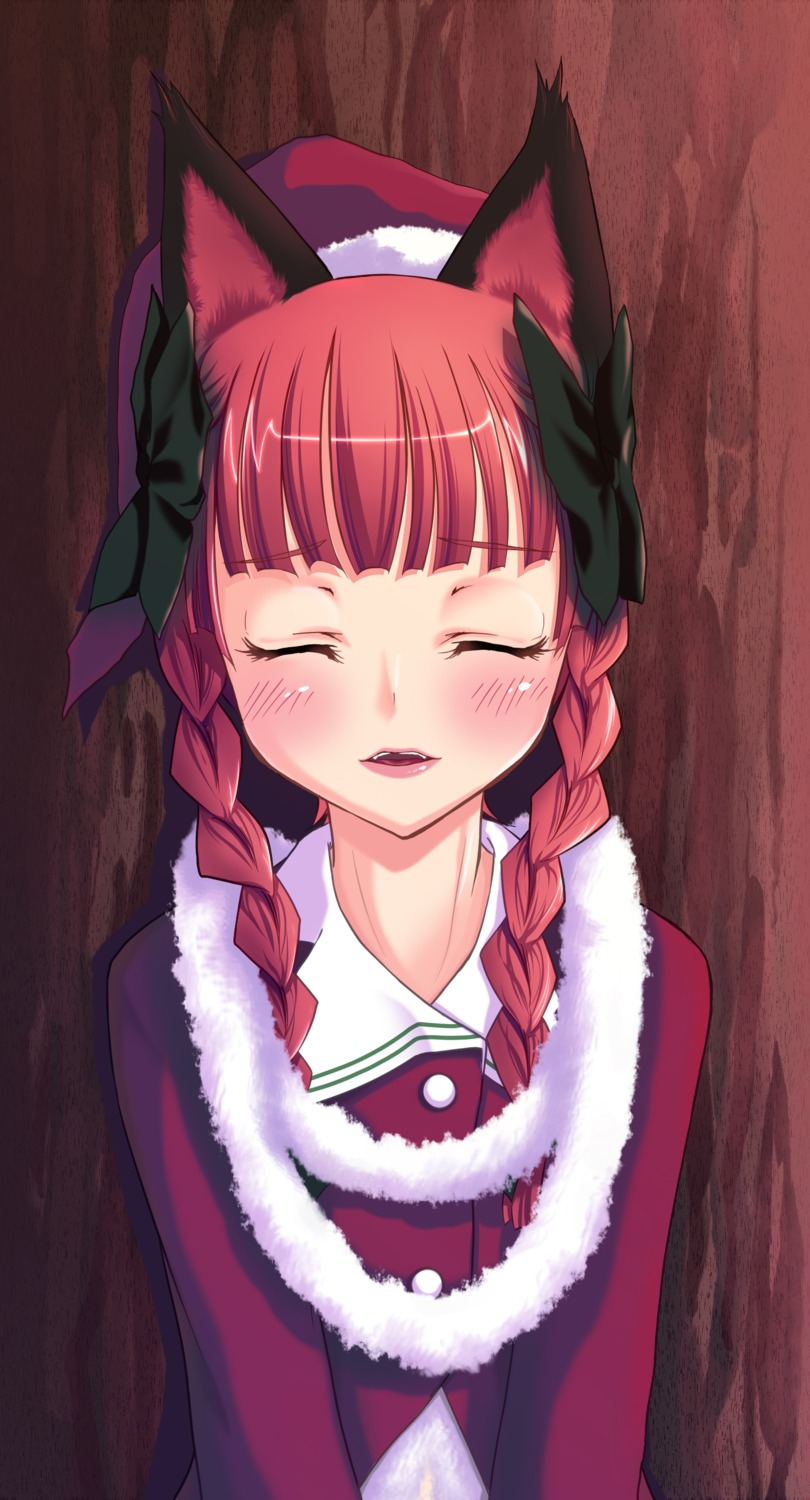animal_ears, kaenbyou_rin, spookie, touhou