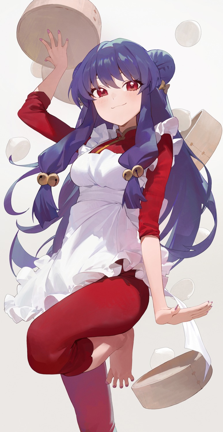 asian_clothes, maid, modare, ranma_½, shampoo, wa_maid, waitress