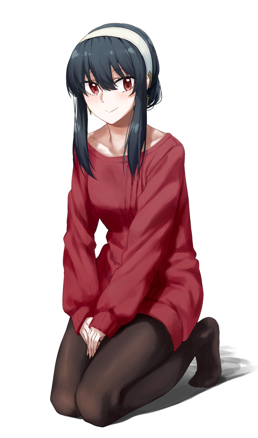 dierbeibanjia, dress, pantyhose, spy_x_family, sweater, yor_briar